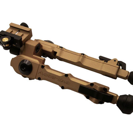 Accu-Tac Gen II BR-4 Bipod - Rifle and Airgun Bipod - Pic Rail - FDE Flat Dark Earth