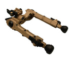 Accu-Tac Wide Body WB-4 Bipod - Rifle and Airgun Picatinny- FDE Flat Dark Earth