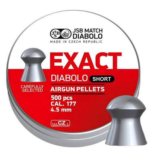 JSB Exact .177 Short Pellets 4.52mm | Airgun 101 Shop – Airgun101 Shop